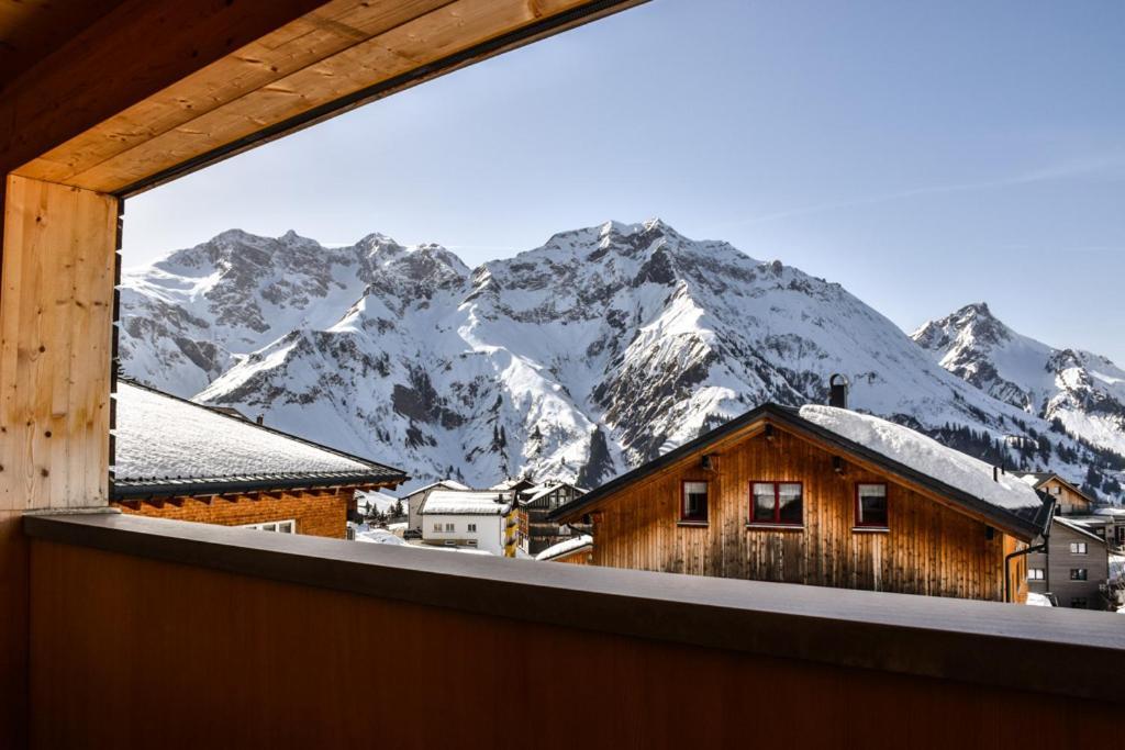 Haus Alpenblick Apartment Schröcken Exterior foto