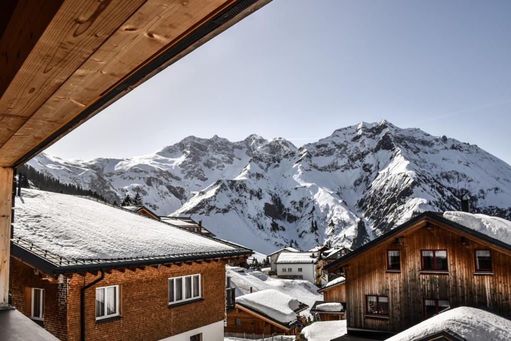 Haus Alpenblick Apartment Schröcken Exterior foto