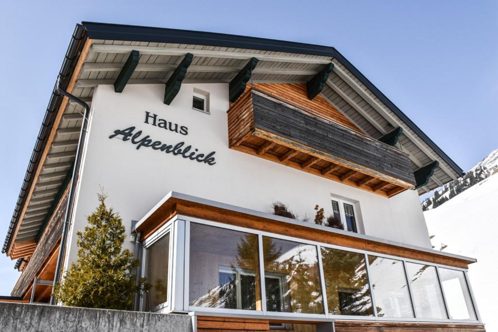 Haus Alpenblick Apartment Schröcken Exterior foto