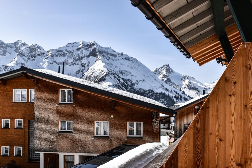 Haus Alpenblick Apartment Schröcken Exterior foto