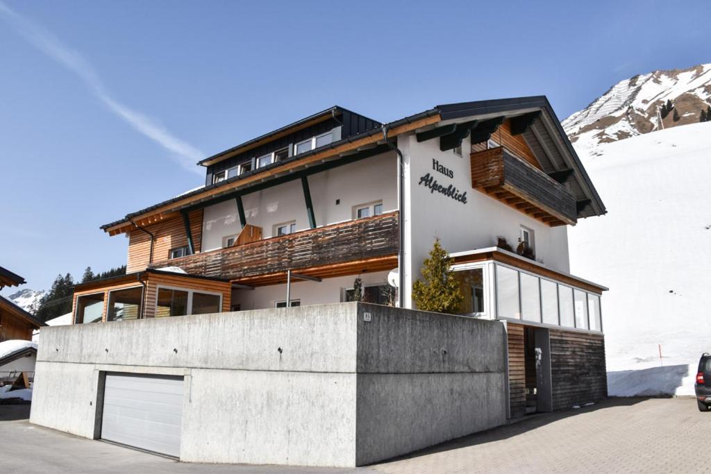 Haus Alpenblick Apartment Schröcken Exterior foto